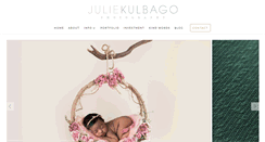 Desktop Screenshot of juliekulbagophotography.com
